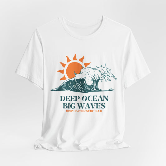 DEEP OCEAN BIG WAVE T-SHIRT